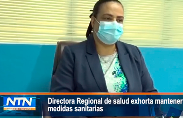 Directora Regional de salud exhorta mantener medidas sanitarias