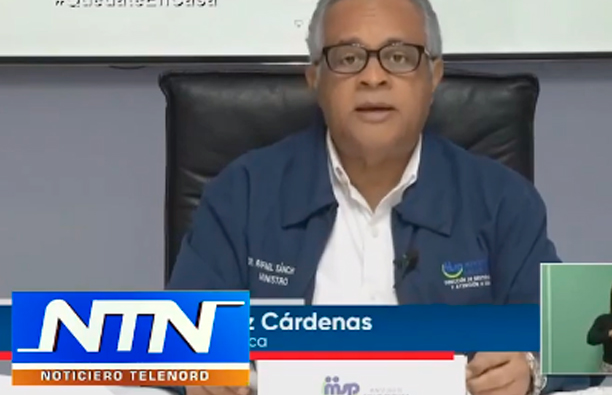 Incremento de nuevos contagios según  boletín de Salud Publica