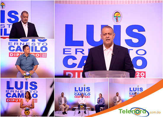Luis Ernesto Camilo finaliza su campaña a diputado por la Provincia Duarte