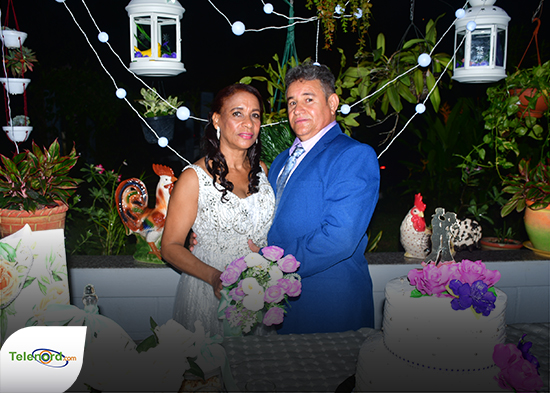 Se unen en matrimonio Eduar Taveras y Altagracia Marizan