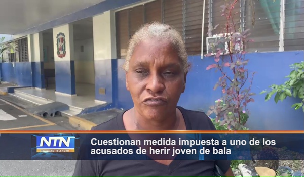 Cuestionan medida impuesta a uno de los  acusados de herir joven de bala