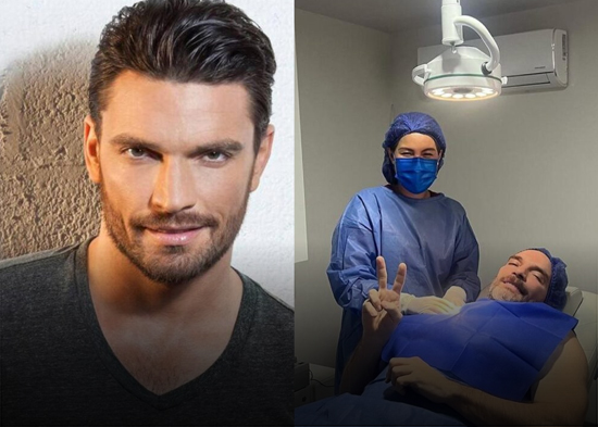 Julián Gil diagnosticado con cáncer de piel por segunda ocasión y se somete a cirugía