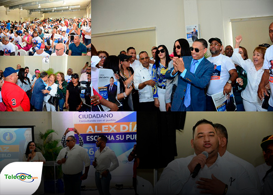 Alex Díaz celebra gran encuentro con representantes comunitarios de SFM