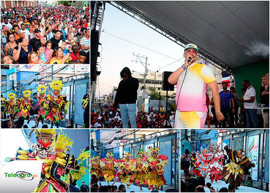 Poeta Callejero pone a gozar a cientos de personas en el tercer domingo del Carnaval de SFM