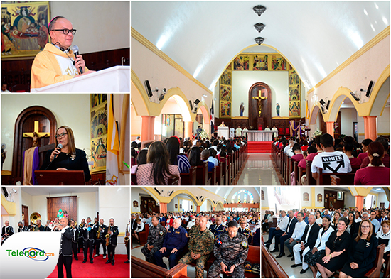 Celebran Te Deum en SFM por el 179 aniversario de la Independencia Nacional