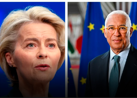 Von der Leyen y Antonio Costa esperan que la llamada entre Trump y Putin sea progreso hacia la paz