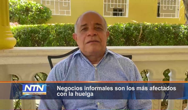 Negocios informales son los más afectados con la huelga