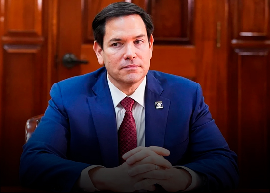 Marco Rubio habla con líderes Caricom