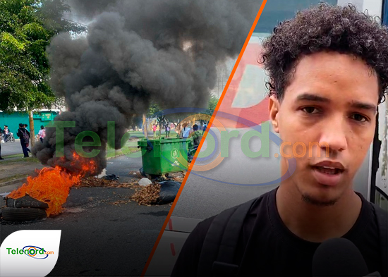 Grupo Estudiantil FELABEL protesta en Liceo Ercilia Pepín