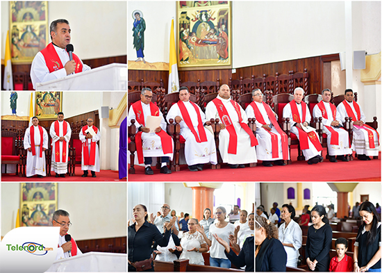 VÍDEO: Sacerdotes Diócesis SFM ofrecen Sermón de las 7 palabras desde Catedral Santa Ana