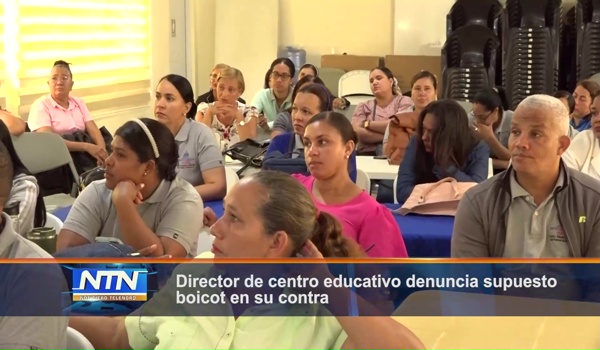 Director de centro educativo denuncia supuesto boicot en su contra