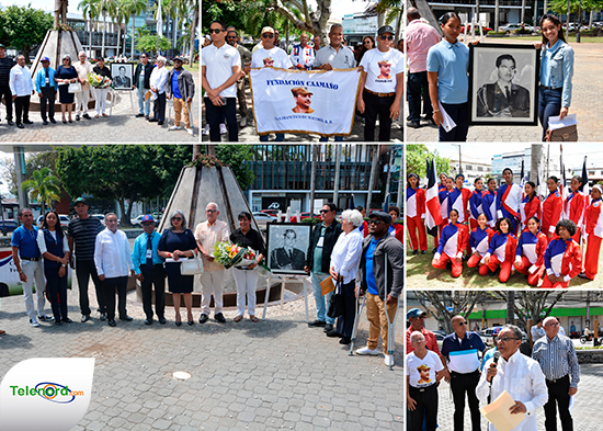 Rinden homenaje al héroe nacional Fernández Domínguez en el 60 aniversario de su muerte en SFM