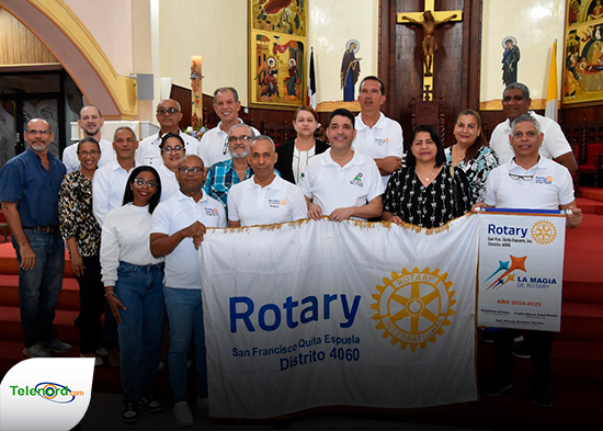 Club Rotario San Francisco Quita Espuela celebra 30 aniversario con una misa