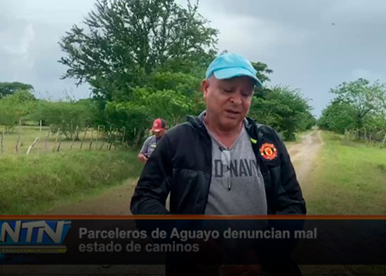 Parceleros de Aguayo denuncian mal estado de caminos