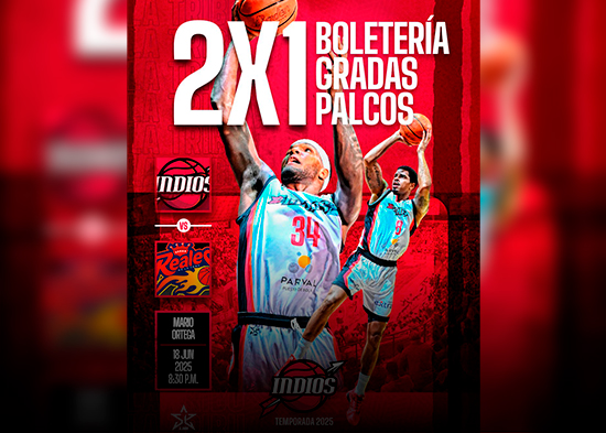 Los Indios de San Francisco tendrán 2x1 vs. Reales