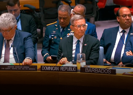 Por vez número 16, República Dominicana clama en la ONU por Haití: "El tiempo se agotó"