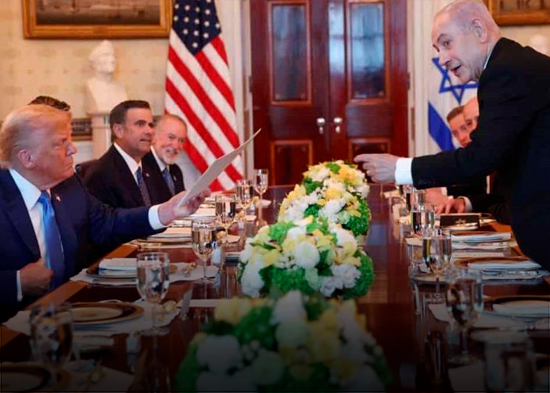 Trump y Netanyahu exploran la tregua en Gaza e insisten en el desplazamiento de palestinos