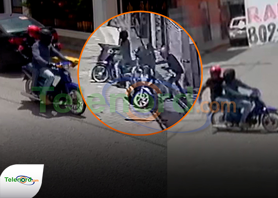Desaprensivos despojan hombre de sus pertenencias en SFM: Cámaras de seguridad graba el momento