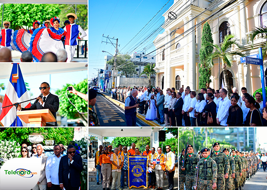 Celebran 162 aniversario de la Restauración de la República en San Francisco de Macorís