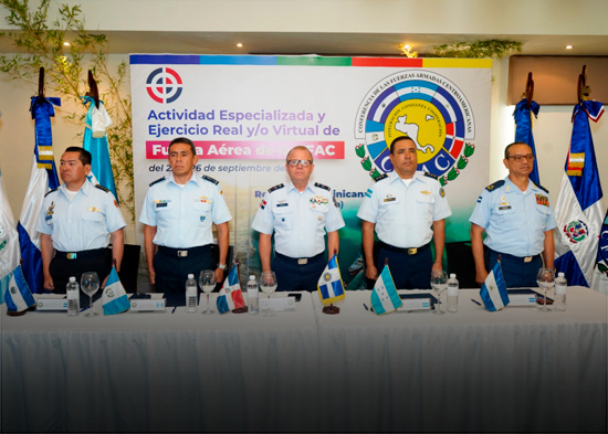 Fuerza Aérea Dominicana concluye la XXV Actividad Especializada de la CFAC en Puerto Plata