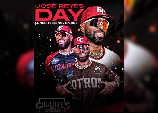 José Reyes estará con los Gigantes del Cibao en el Julián Javier