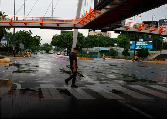 Indomet alerta lluvias pasajeras hoy y ambiente más seco desde este lunes
