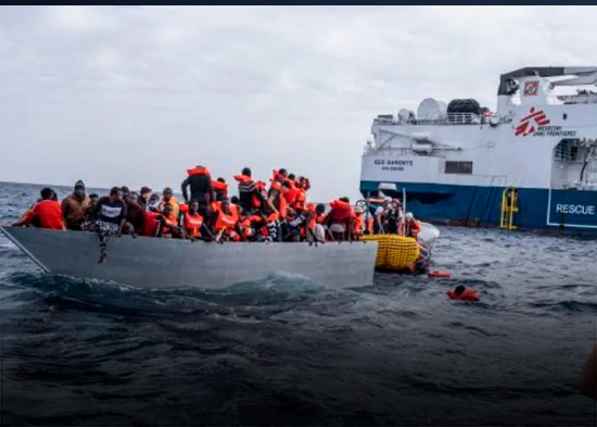 Ong alerta del posible naufragio de un barco con 117 migrantes en el Mediterráneo central