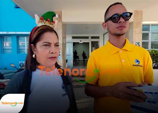 Trabajadores de enfermería realizan jengibre navideño: arreciaran lucha el próximo año