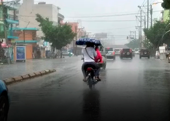 Fuertes lluvias y tormentas eléctricas afectarán gran parte del país, advierte INDOMET