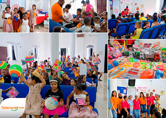 Fundación Oviedo lleva alegría a más de 100 niños de Sabana Perdida en celebración del Día de Reyes