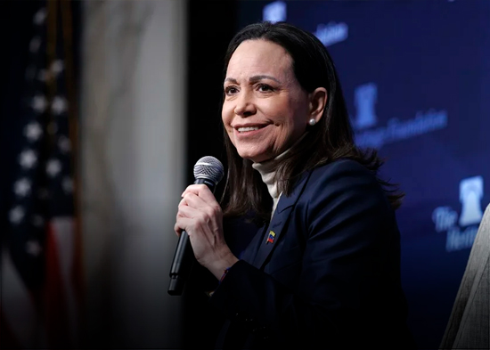 María Corina Machado dice que Delcy Rodríguez solo «cumple órdenes» de Trump y no representa a Venezuela