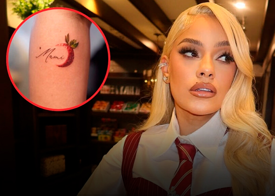 La Insuperable se realiza un tatuaje en honor a La Fruta