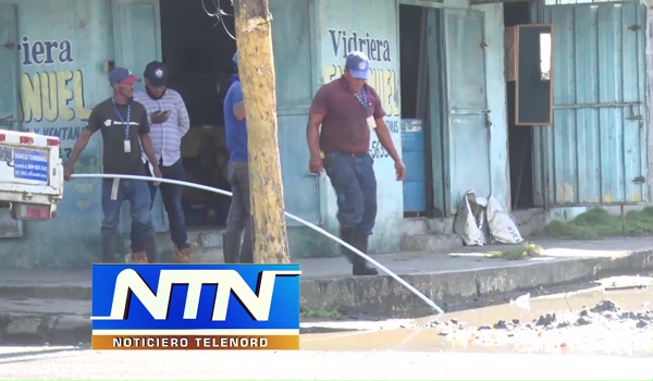 Inapa soluciona problema cloacal en calle Castillo de SFM