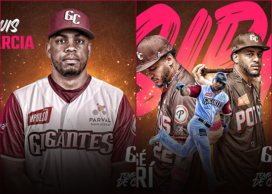 Los Gigantes anuncian el debut de José Sirí y Luis García Jr.