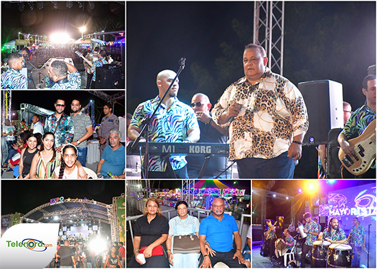 Peña Suazo y la banda gorda en la primera noche de la Expo Feria Mayorista 2023