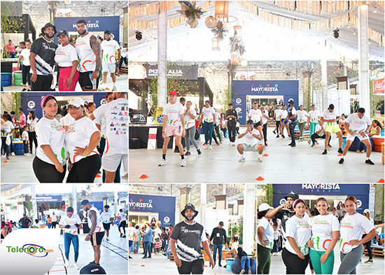 Semana Saludable realizan actividad de CrossFit en la Expo Feria Mayorista