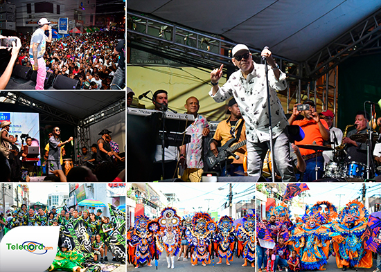 Gran cierre del Carnaval de SFM 2025 con Químico Ultra Mega, Mozart La Para y Fernando Villalona