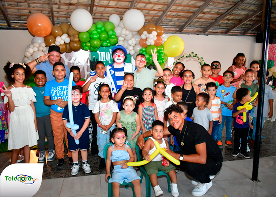 Celebran los 2 años del niño Jhowen Mata Bonilla