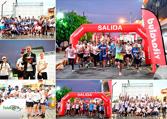 Realizan maratón 5k de cierre a la campaña Semana Saludable 2025