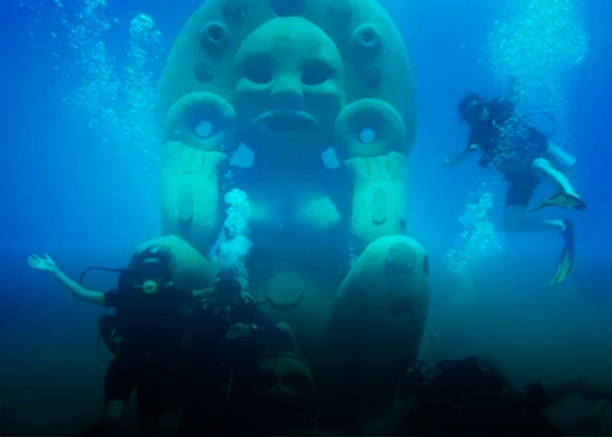 El impacto ambiental que causaría el retiro de la escultura submarina Atabey