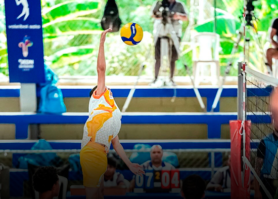 Nordeste encabeza la tabla de posiciones en el Voleibol Masculino de los XI JEDN