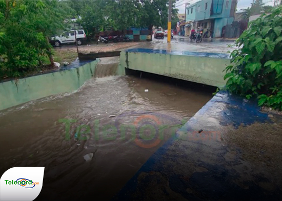 Se registran inundaciones en SFM por torrenciales lluvias
