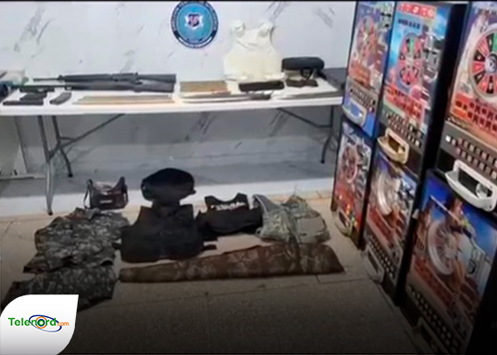 Dintel realiza allanamientos en SFM ocupan armas y sustancias ilícitas