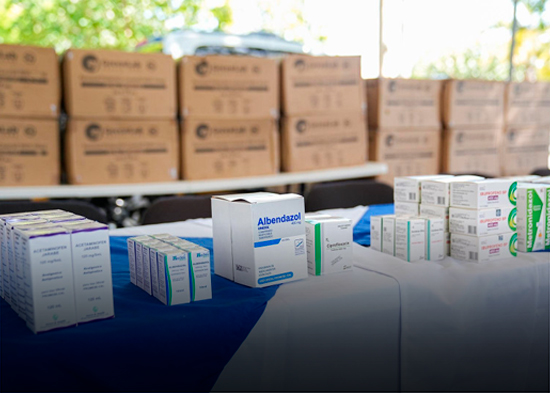 Promesecal entrega medicamentos en provincias del Sur en estado de emergencia tras paso de Melissa