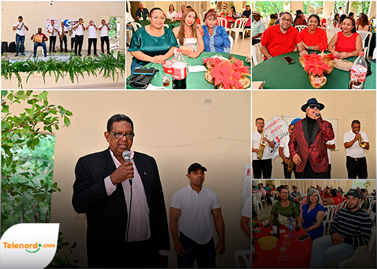 SNTP provincia Duarte y ASOLOPRODU celebran encuentro navideño
