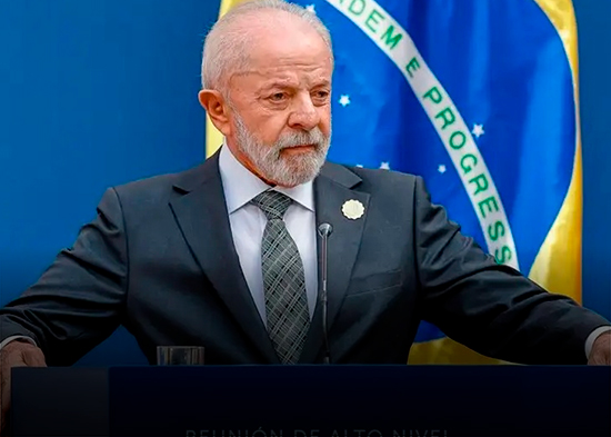 Luiz Inácio Lula da Silva pide apoyo contra los criminales brasileños