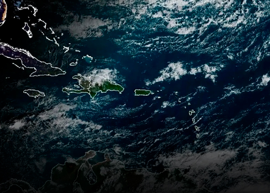 Indomet prevé ambiente mayormente soleado, con chubascos aislados en algunas provincias