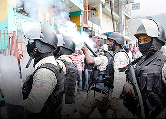 Choques de policías Haití y bandas dejan 116 muertos 14 días