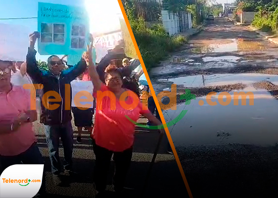 Protestan en la urbanización primaveral de SFM por mal estado de calles