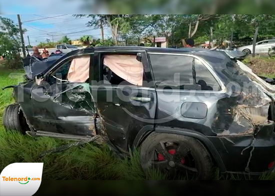 Conductor sobrevive de milagro tras accidente en tramo carretera SFM – Mirabel